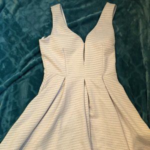 Papaya White Party Dress